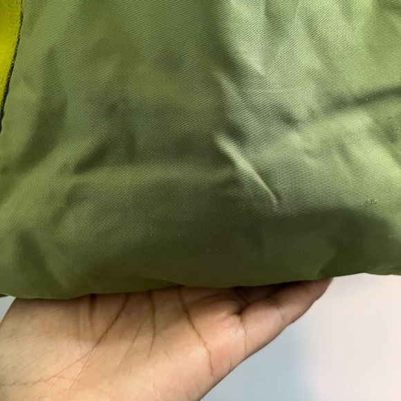 Chic Green Tote with Yellow Straps #Y2k - Picture 6 of 15